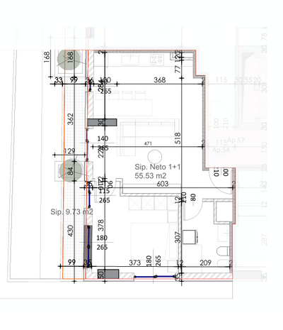 Apartament 1+1 pas Kompleksit Turdiu tek Ish Fusha e Aviacionit