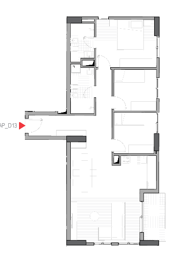 Apartament 3+1+2 | D23 | 5 Maji