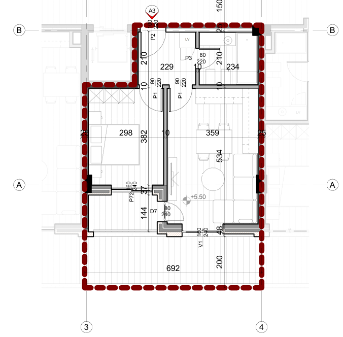 Apartament 1+1+Verandë | A03 | Klensi | 21 Dhjetori