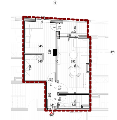 Apartament 1+1 | A15 | Klensi | 21 Dhjetori