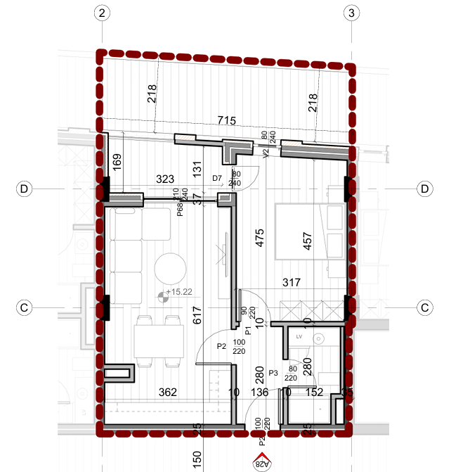 Apartament 1+1+Verandë | A28 | Klensi | 21 Dhjetori