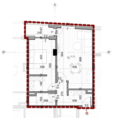 Apartament 1+1 | B04 | Klensi | 21 Dhjetori