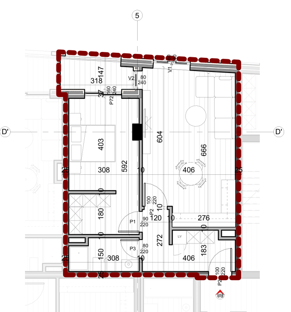 Apartament 1+1 | B08 | Klensi | 21 Dhjetori