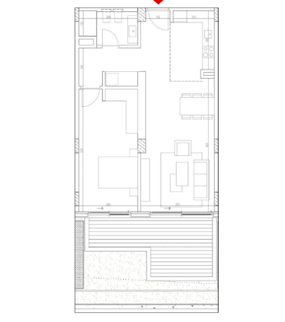 Apartament 1+1 | F-3-7 | Green Coast Village | Riviera, Palasë