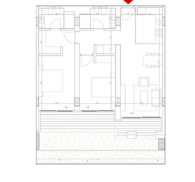 Apartament 2+1 | F-4-6 | Green Coast Village | Riviera, Palasë