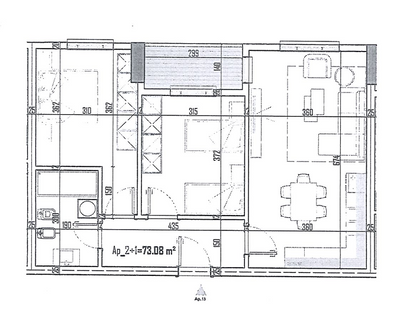 Apartament 2+1 | A-13 | SHEHU - Paskuqan