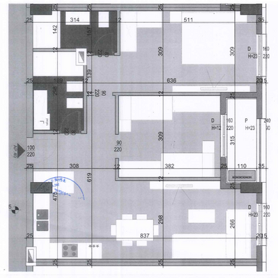 Apartament 2+1+2 | B-40 | Palushi - Materniteti i Ri