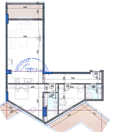 Apartament 2+1 | D-31 | Rezidenca Colonnade | Zogu i Zi