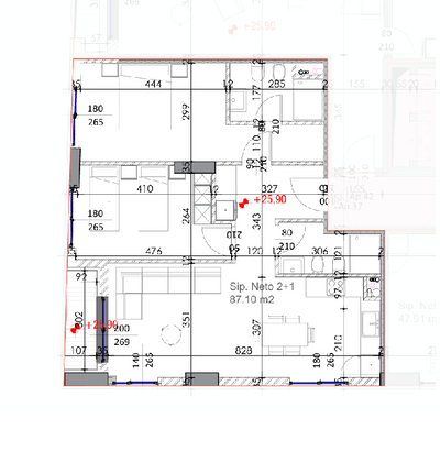 Apartament 2+1+2 | 37 | Rezidenca Eliston | Ish Fusha e Aviacionit