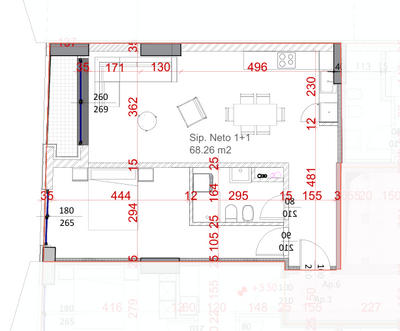 Apartament 1+1 | 06 | Rezidenca Eliston | Ish Fusha e Aviacionit