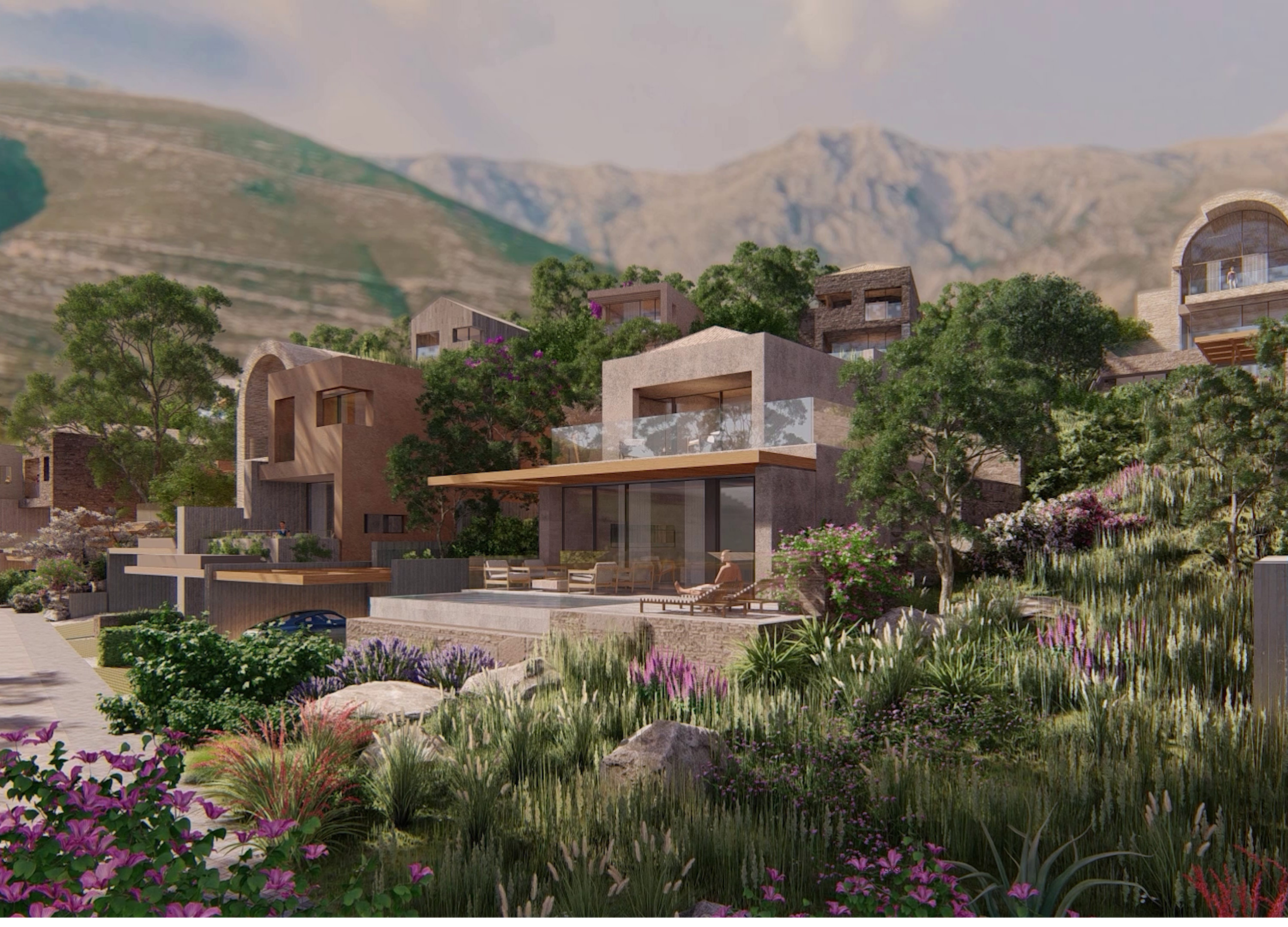 Apartament 2+1 | F-4-6 | Green Coast Village | Riviera, Palasë